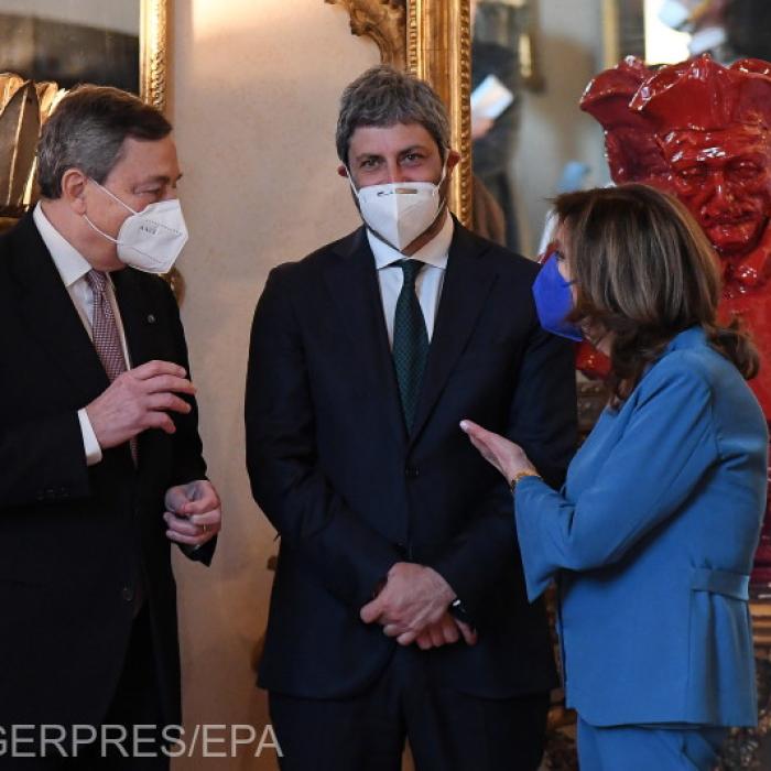 Italia ar putea adopta salariul minim. Mario Draghi vrea reînnoirea pactului coaliției pentru a continua în funcția de premier 
