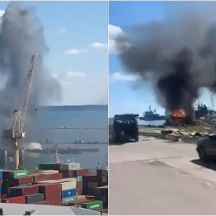 Atac asupra portului Odesa. La o zi după ce a negat, Rusia spune că a fost „o lovitură de înaltă precizie”