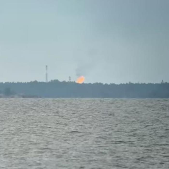 Rusia arde gazele destinate exportului către UE. Imagini incredibile surprinse la graniţa cu Finlanda 