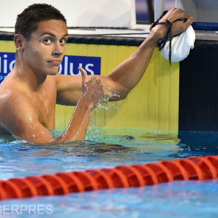 David Popovici înoată pentru prima medalie de aur la Campionatul European de la Roma