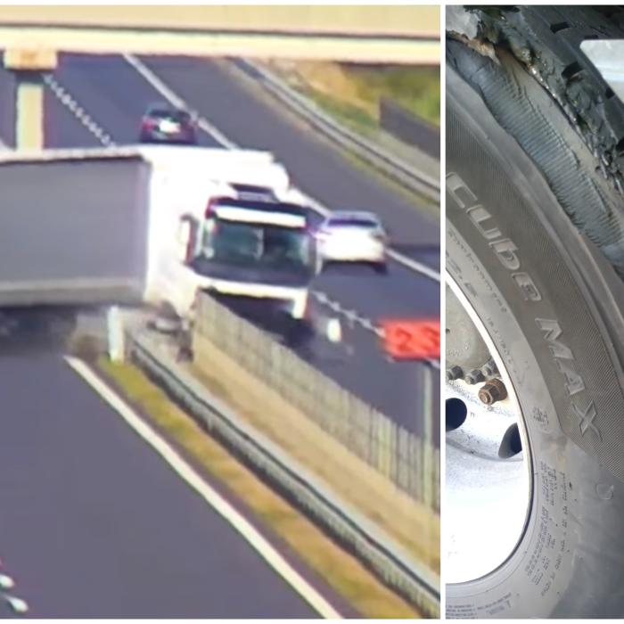 Șofer român de TIR, dat ca exemplu negativ de autoritățile din Ungaria după un accident petrecut la începutul lunii - VIDEO