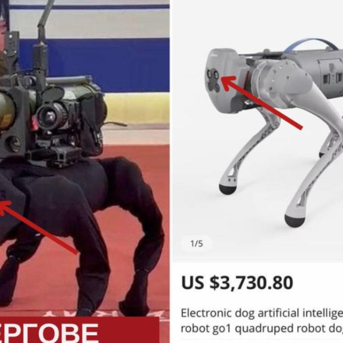 "Câinele-robot" prezentat de Rusia ca armă de ultimă generație e de fapt o jucărie care se vinde și în România