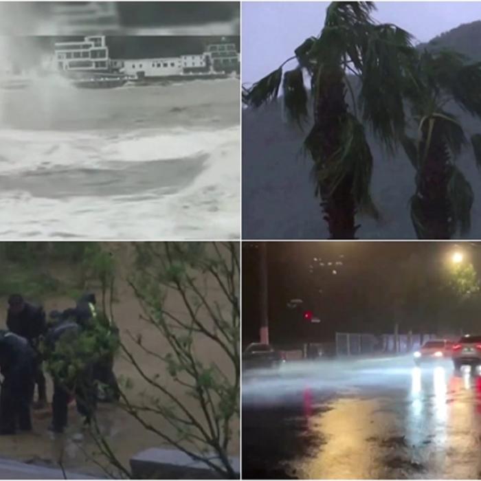 Taifunul Muifa: Peste 1 milion de oameni evacuaţi şi sute de zboruri anulate. Este cel mai violent din 2022