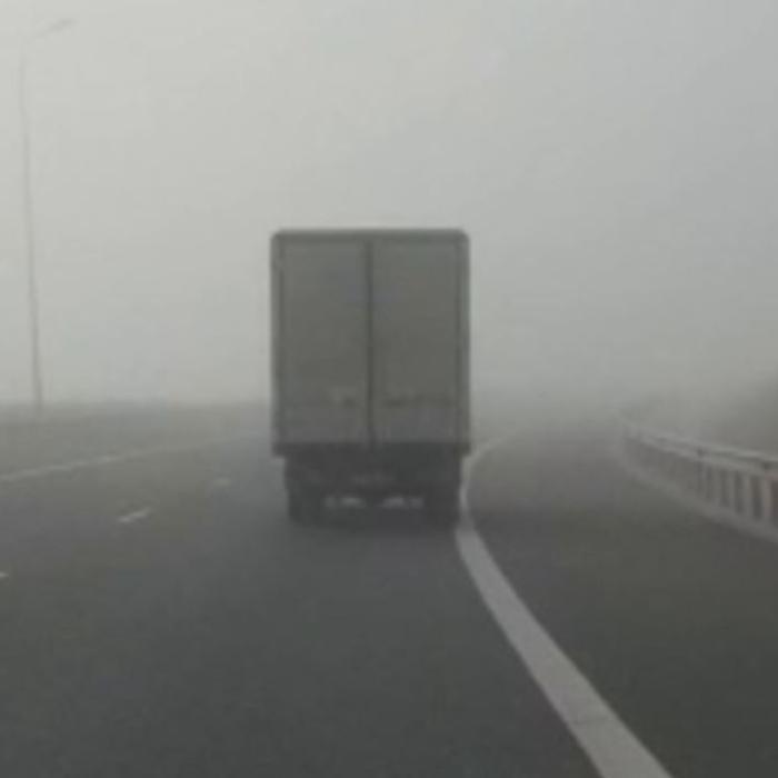 Atenție șoferi: Trafic în condiții de ceață pe Autostrada București - Pitești