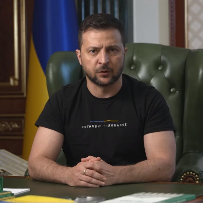 Zelenski îi îndeamnă pe ruşi să protesteze împotriva mobilizării - VIDEO