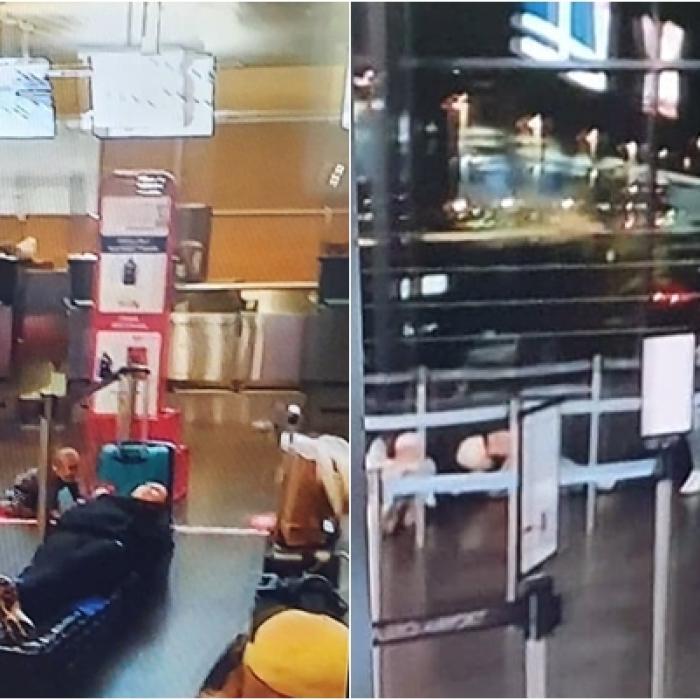 Români, blocați pe un aeroport din Belgia: „Nu ni s-a oferit nimic! Protestăm!”