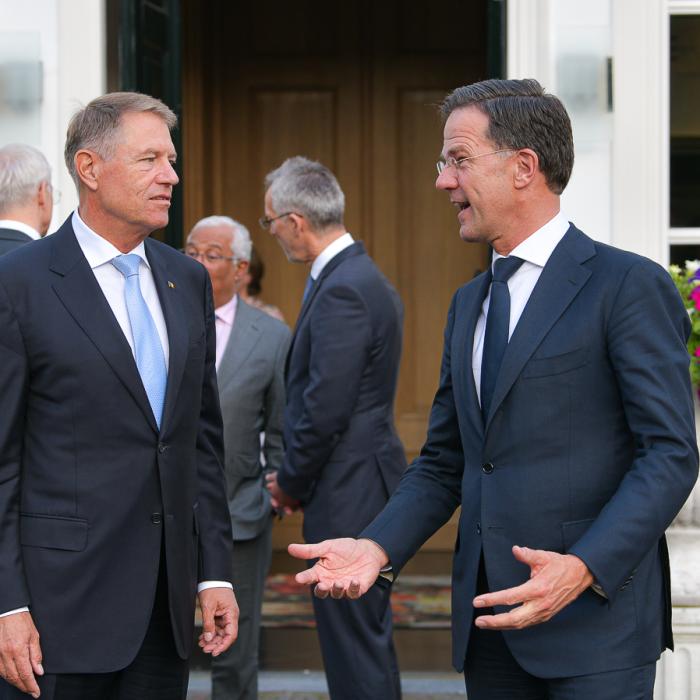 Ce vrea Olanda de la România pentru "Schengen"? Premierul Rutte, vizită cu Iohannis și Ciucă la Cincu 