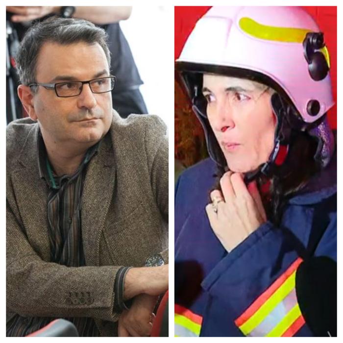 Lucian Mîndruță, contre dure cu Clotilde Armand, după apariția în costum de pompier: "Ai o problemă dacă nu poți accepta o critică"