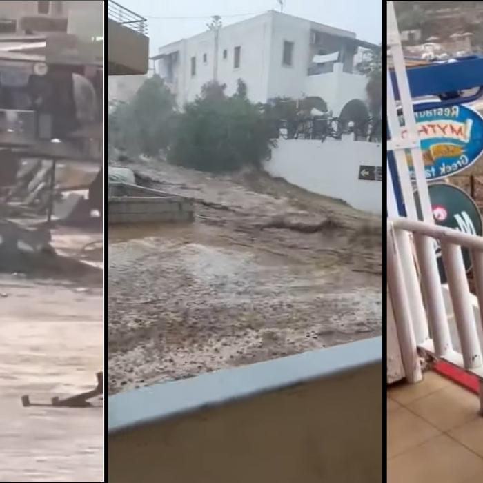 Grecia. Inundații devastatoare în Creta: Un mort și cel puțin două persoane dispărute. „Soția mea este de negăsit“ (VIDEO)