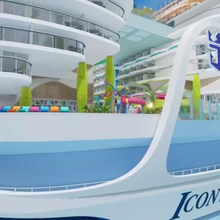 Cea mai mare navă de croazieră din lume, Icon of the Seas, va fi lansată în 2024  