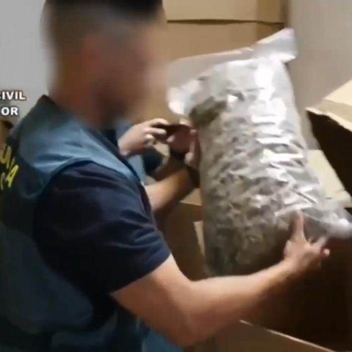 Poliția din Spania anunță că a făcut cea mai mare captură de marijuana din istorie: peste 32 de tone