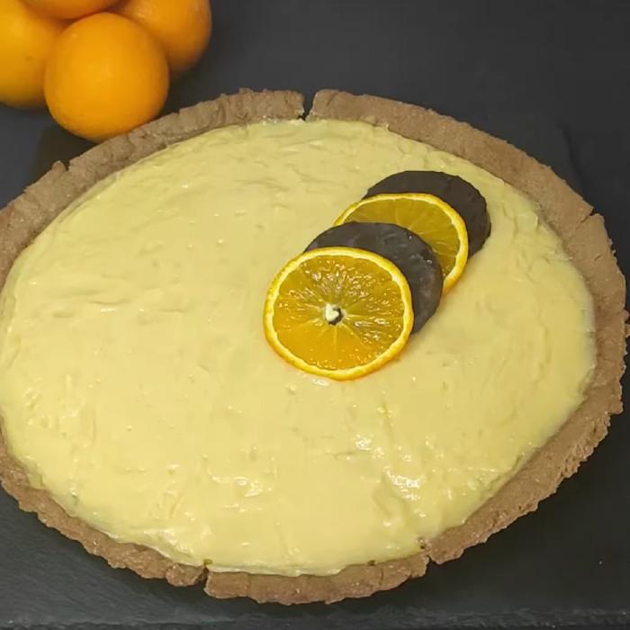 Tartă cu mandarine delicioasă. Nu vei mai dori alt desert! FOTO