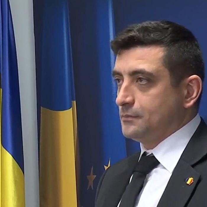 UPDATE. Circ fără precedent la Ministerul Energiei. Jurnaliștii au avut o surpriză: Simion a ocupat pupitrul la conferința de presă a lui Popescu: „O trompetă a lui Putin”