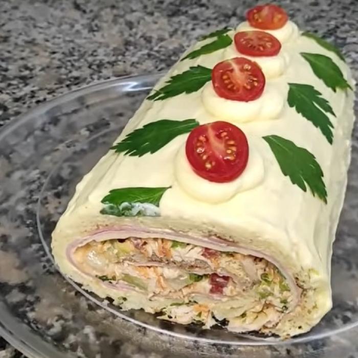 Pionono de Crăciun, genial de bun! Aperitiv de milioane! Salvează rețeta 