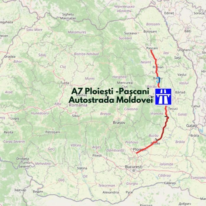 Autostrada Moldovei. UMB, desemnată câștigătoare pe tronsonul 1 Bacău - Pașcani 