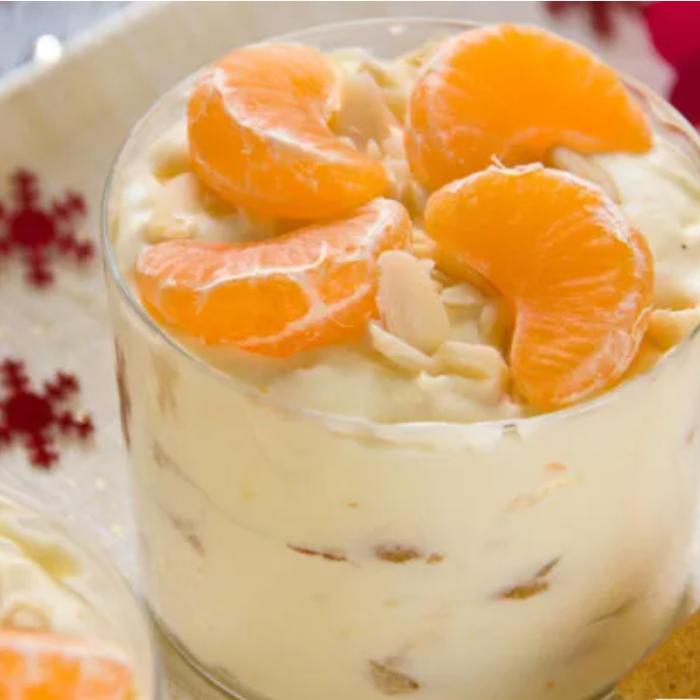 Tiramisu de mandarine la pahar, un desert perfect pentru noaptea de Revelion. Se face ușor și iese un deliciu
