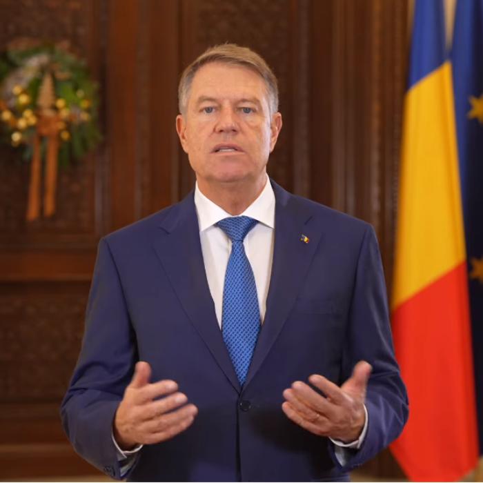 Klaus Iohannis, mesaj pentru români de Anul Nou: "Privim cu speranţă şi încredere către noul an 2023"