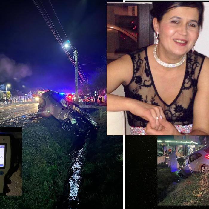 Rodica, o asistentă româncă și mamă a doi copii, ucisă de un șofer beat: Bărbatul depășea o coloană de mașini. UPDATE