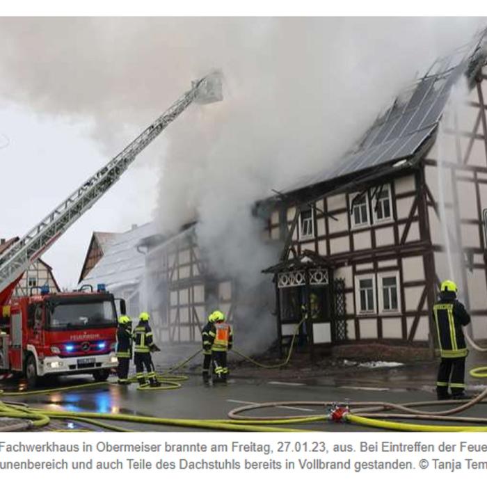 Germania. O familie de români a trecut prin spaima vieții lor după ce casa le-a luat foc: „Mi-am trezit soția, am luat copiii și am fugit în stradă”