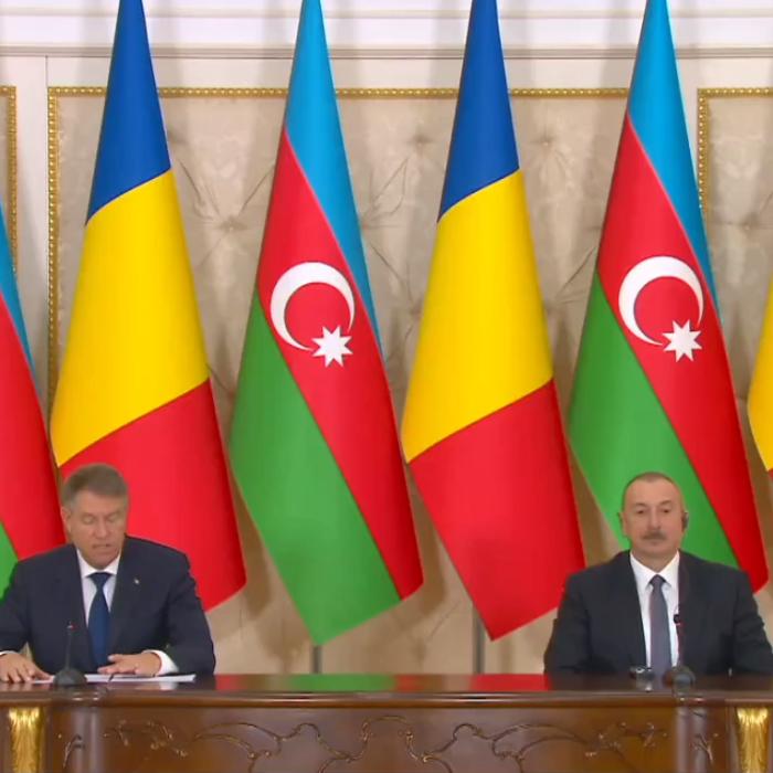 România ia gaze din Azerbaidjan. Klaus Iohannis, vizită la Baku: "România este un prieten sincer şi onest"