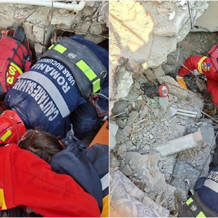 Turcia. Românii au salvat un bărbat îngropat de șapte zile în moloz: „Cine salvează o viaţă, salvează o lume întreagă”