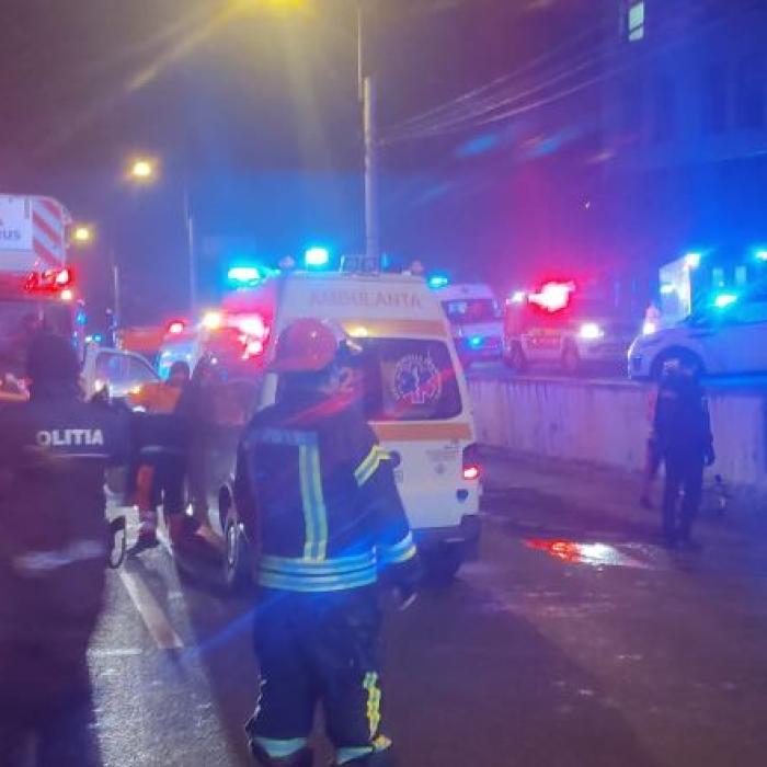 Incendiu la un spital privat din Cluj: A fost activat planul roșu; zeci de pacienți evacuați