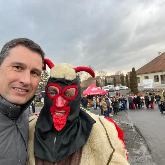 Tradiții și obiceiuri de Lăsata Secului la Miercurea-Ciuc. Barna: „Astăzi, în Ținutul Secuiesc, am trăit obiceiurile populare”