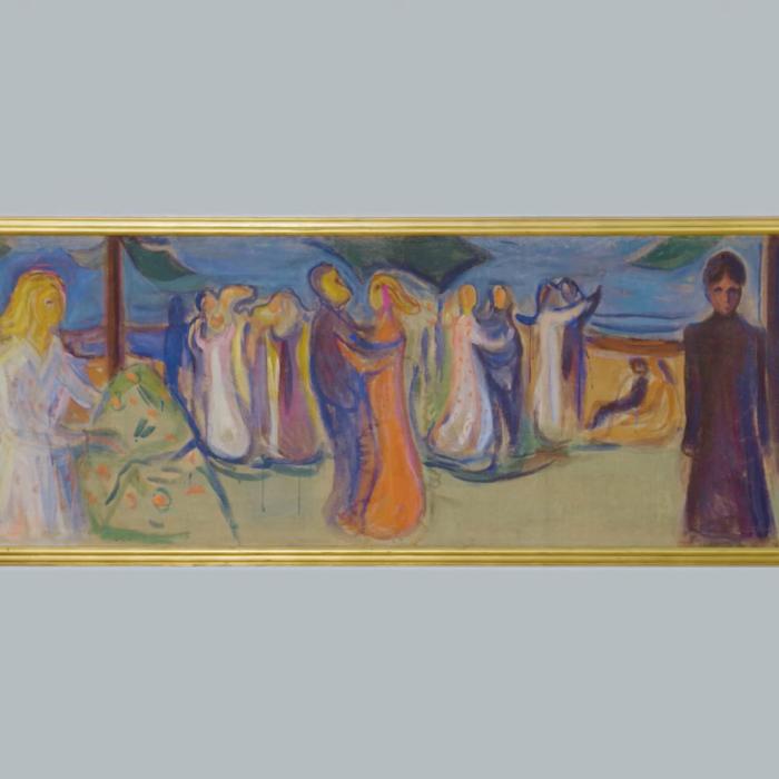 O pictură celebră de Edvard Munch care a fost ascunsă de naziști, a fost vândută la licitație pentru aproape 17 milioane de lire sterline