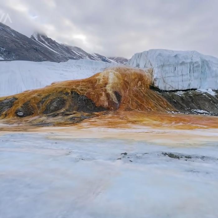 Misterul cascadelor "sângerii" din Antarctica, în sfârșit rezolvat după zeci de ani
