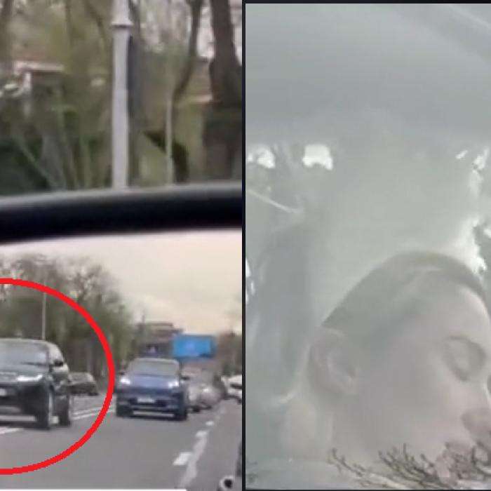 Imagini incredibile cu Ana Morodan, surprinsă în trafic înainte de a fi reținută de polițiști / VIDEO