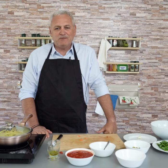 Liviu Dragnea s-a apucat de gătit și și-a făcut canal de Youtube. Val de comentarii ironice: "Din pârnaie, la tigaie"