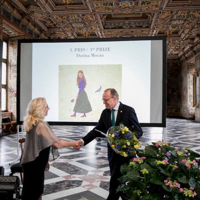 O pictoriță româncă, stabilită în Suedia, vinde tablouri Caselor regale din Europa. Dorina Mocan: „Era aproape de neconceput să plec din țară“