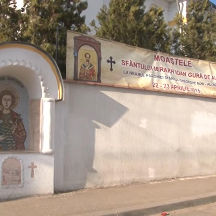 Moaștele Sfântului Ioan Gură de Aur, furate de un tânăr de 25 de ani dintr-o biserică