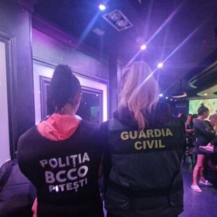 Polițiștii români și spanioli au descins în cluburile de noapte din Almeria: zeci de românce erau exploatate sexual