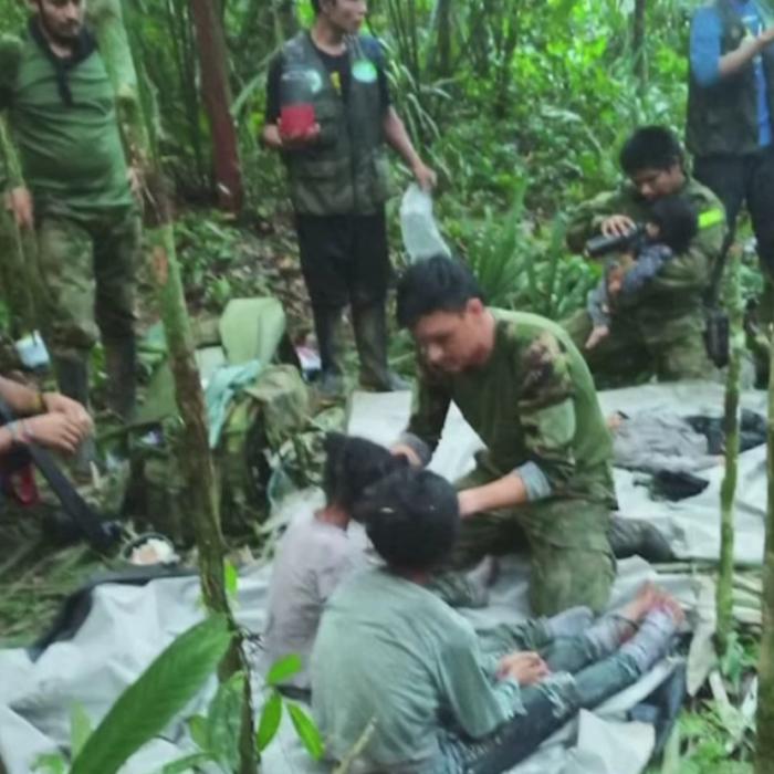 Accident aviatic în Columbia: Patru copii au fost găsiți în viață în Amazon după 40 de zile