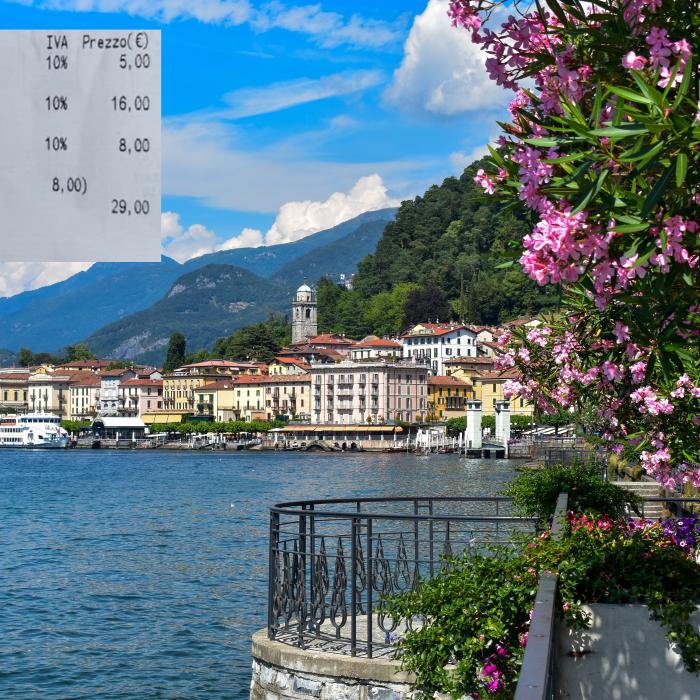 Turiștii sunt șocați de prețurile din Italia și pun poze pe Internet: "Nu-mi vine să cred". Cât costă o sticlă de apă - FOTO