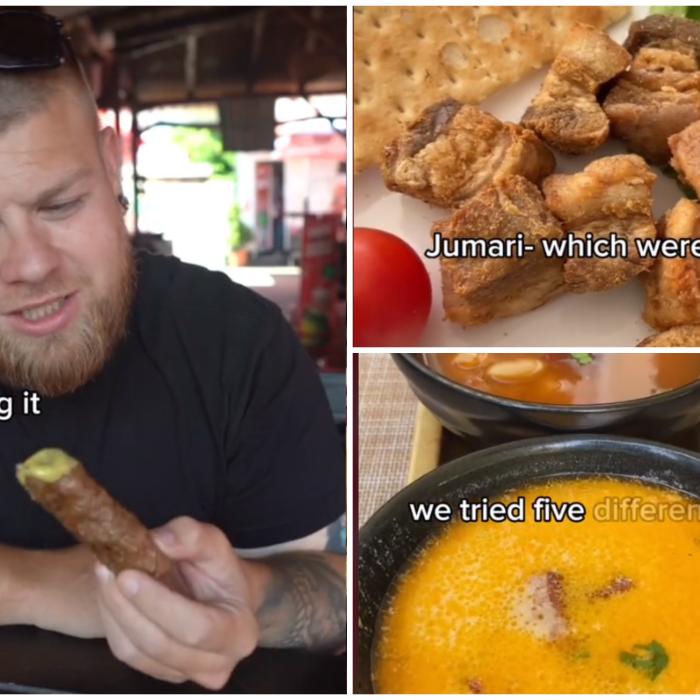 Doi turiști americani, senzație pe Internet cu un clip cu mâncare românească. Au încercat mici, zacuscă, jumări, sarmale: "10 din 10!" - VIDEO