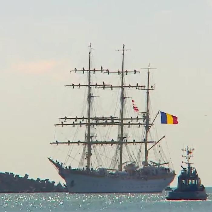 Nava de formare „MIRCEA”, emblema Marinei Române, ajunge la Taranto: iată când o puteți vizita