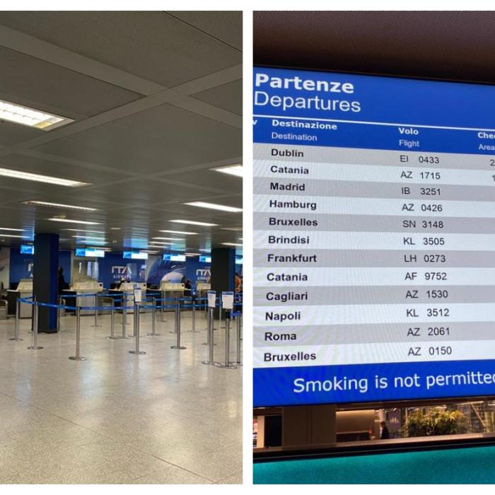 Dezastru, după greva de pe aeroporturile din Italia: 1000 de zboruri anulate, pagube de milioane de euro 