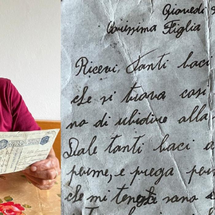 Mesajul emoționant de dragoste al unui tată plecat în război, pentru fiica sa, livrat după 81 de ani: „Ultima îmbrățișare pe care nu ne-am dat-o”