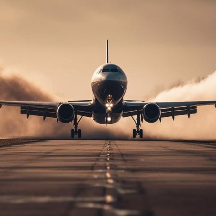 Minute dramatice la bordul unui avion cu peste 170 de pasageri: O furtună puternică nu a permis aterizarea aeronavei