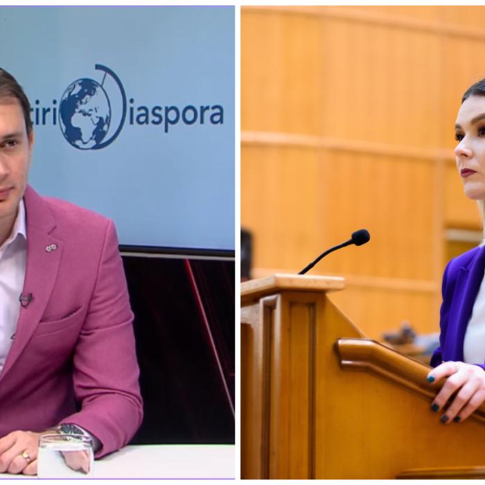 Proiecte pentru tinerii români din străinătate. Simina Tulbure, deputat de Diaspora, vine la emisiunea Diaspora în Direct 
