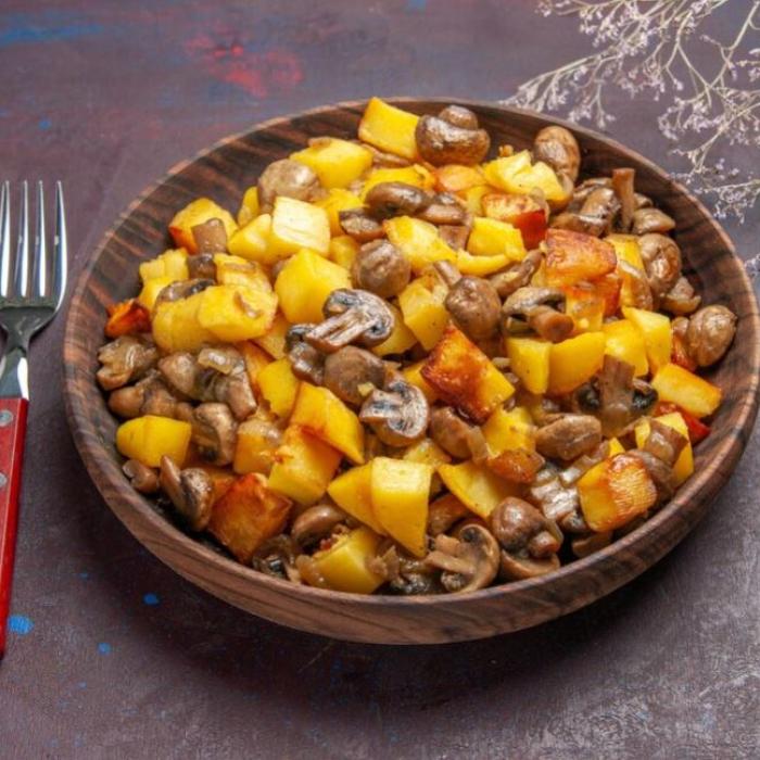 Cartofi dulci cu ciuperci, o cină sățioasă cu puține calorii. Rețeta te va cuceri pe loc!