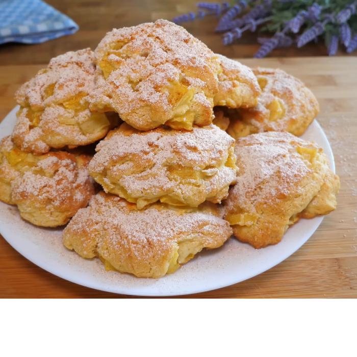 Biscuiți cu mere gata în 30 de minute. Îți vor fura inima cu simplitatea lor!