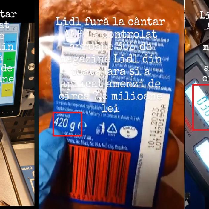Șeful ANPC, Horia Constantinescu, dezlănțuit la adresa LIDL, după controale: „'Ciupitul la cântar' a devenit o formă de comerț” / VIDEO