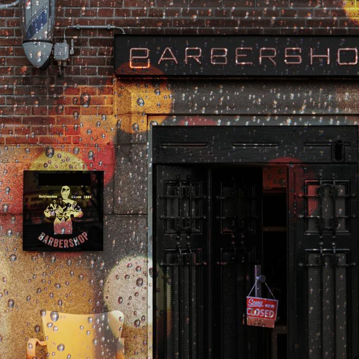 Un frizer a oferit adăpost de ploaie unui bărbat și fiicei sale. Surpriză: Se întorc cu un desert. „În viață, anumite valori rămân..”