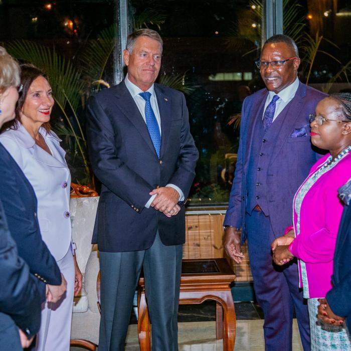 Klaus Iohannis i-a decorat pe președinții din Kenya, Tanzania, Capul Verde și Senegal cu Ordinul "Steaua României" 