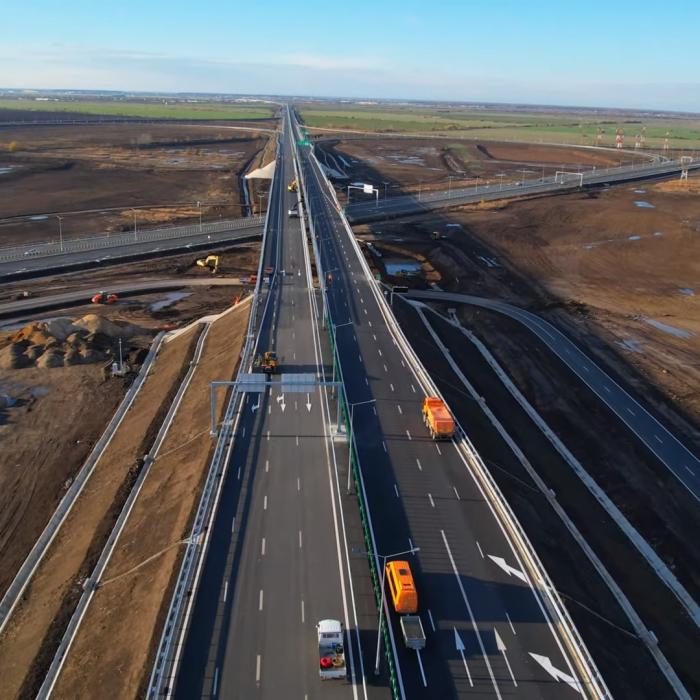 Primul lot al autostrăzii A0 din jurul Bucureștiului va fi inaugurat miercuri, 29 noiembrie. UMB a finalizat lucrările înainte de termen