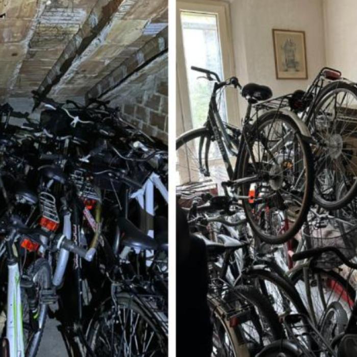 Hoț în vârstă de 80 de ani, descoperit de polițiști: Avea 56 de biciclete acasă, dar circula numai cu autobuzul, pentru a fi suspectat