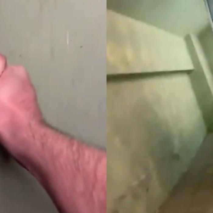 Un turist a descoperit o ușă secretă într-un dulap din camera sa de hotel: Ceea ce am văzut a fost deranjant! - VIDEO